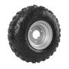 145 70 6 145x70 6 Tire Aluminum Alloy Tubeless Tyre for Mini Bike ATV Quad Off Road Go Kart Golf Cart
