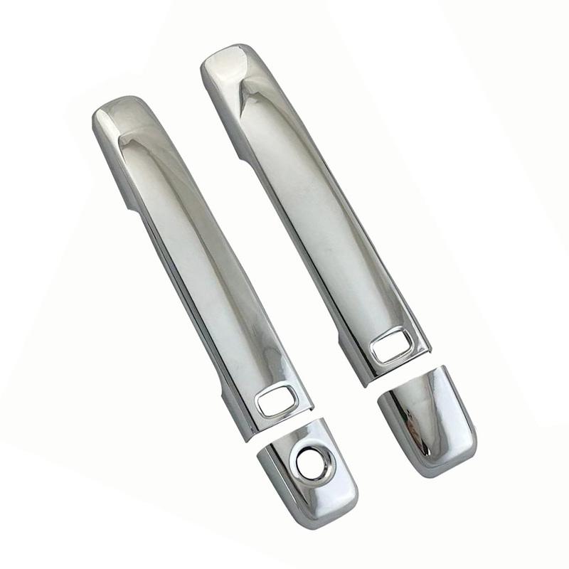 1 Pair Exterior Smart Door Handle Cover Trim Silver ABS Fit for Infiniti G37 Coupe Convertible IPL 2008 2009 2010 2011 2012 2013