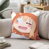 Cute Umaruchan Pillow Case Sofa And Living Room Decorative Cushion Covers Dustproof And Miteproof Invisible Zipper
