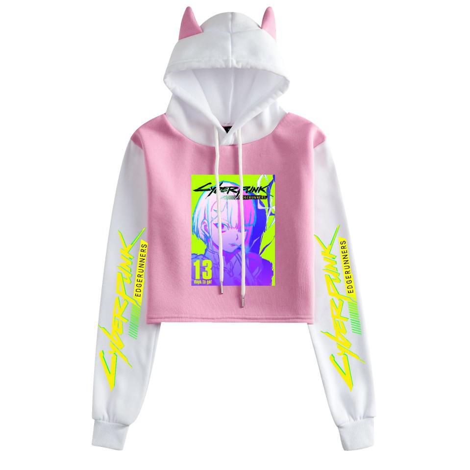 Cyberpunk: Felpa con cappuccio in pile Edgerunners Rebecca - Edizione Autunno/Inverno 2022