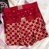 Red Pure Cotton Men's Boxer Briefs - Year of the Horse Gift Box Edition.
