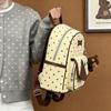 Canvas Dog Backpack For Women With Large Capacity And Zipper Closure Ideal For Daily Use