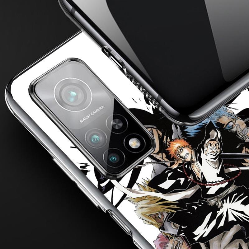 Anime Bleach Ichigo Kenpachi Phone Case For Xiaomi Redmi Note 10 11 12 13 14 15 Pro Plus 11S 12S 14S 11T 11E 10S Soft TPU Back C