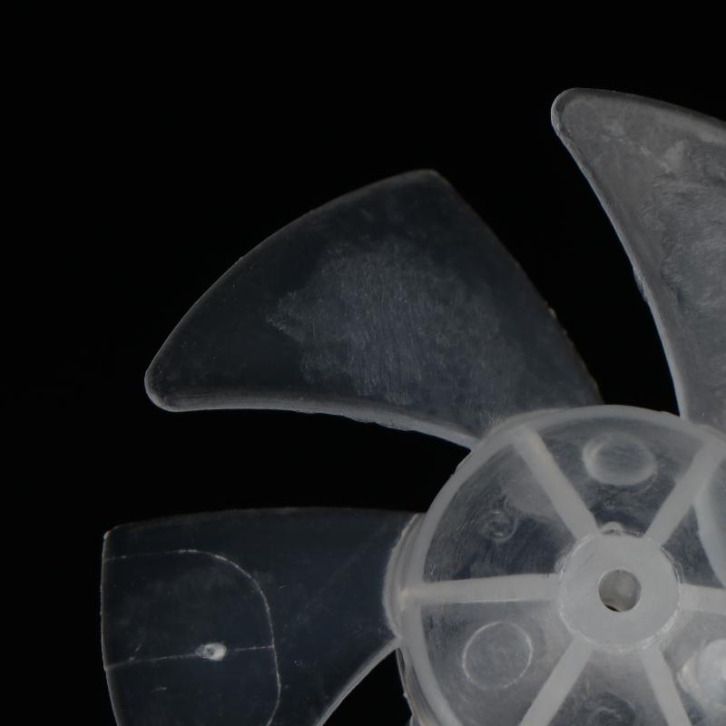 Transparent Mini Fan Blade 6 Blades Plastic Wind Wheel 2/4/10Pcs Replacement Accessories for Handheld Small Fan DIY