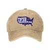 Stolz darauf, ein Amerikaner zu sein Passform Unisex Damen Baseballkappen Used Gewaschene Kappe Vintage Outdoor Alle Jahreszeiten Reise Verstellbare Mütze