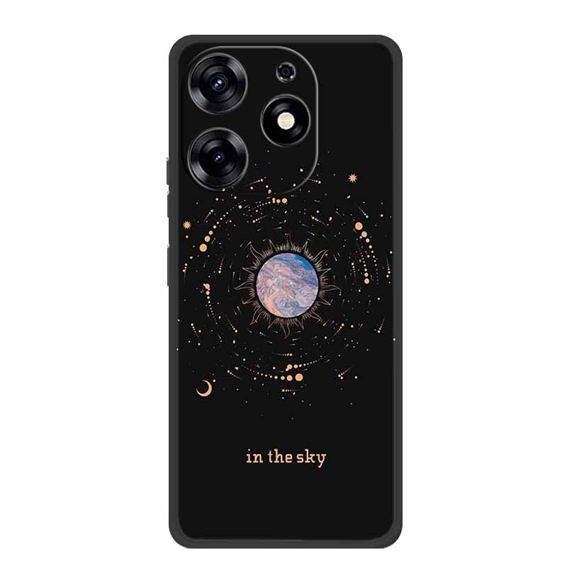 For Infinix Smart 8 Plus Case Luxury Soft Silicone TPU Phone Cases Cover For Infinix Smart8 Plus Protective Flower Painted Coque