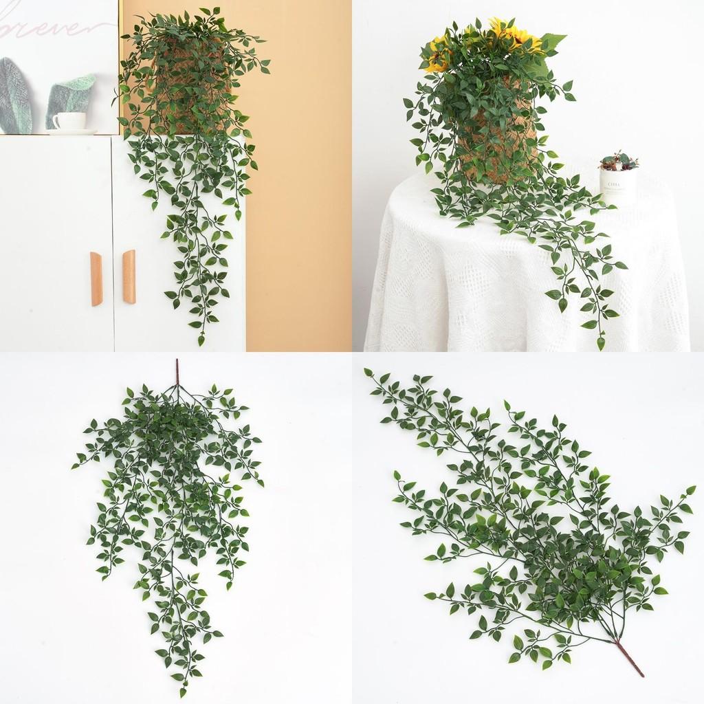 Epipremnum Faux Aureum Plant Wall Hanging Durable Material Interior Decor