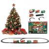 Christmas Train Track Toys Simulated Mini Trains Children's Christmas Gifts Home Decoration Accessories Christmas Train Ornament