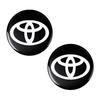 2/5/10 Stück 14MM Fernbedienungs-Autoschlüssel-Aufkleber Emblem Zubehör für Toyota TRD GR Yaris Corolla Avensis Aygo Vitz Vios Yaris Mark-X Mirai