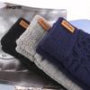 iwarm loves warmth men's thickened and enlarged knitted gloves driving warm jacquard gloves