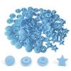 25-100 Sets Sternform T5 Kunststoff Druckknöpfe Für Kleidung DIY Bekleidung Druckknöpfe Verwendet für Windeln/Lätzchen/Taschen/Ordner/