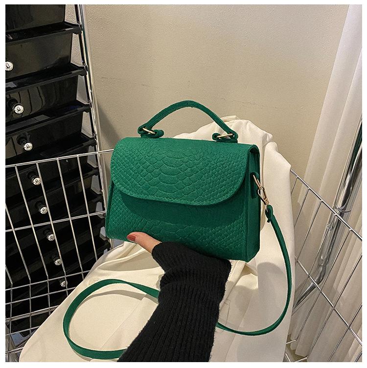 Women Square Crossbody Bags Ladies Crocodile Print Bags Trend Handbags Female Totes Shoulder Handbags for Women Korean