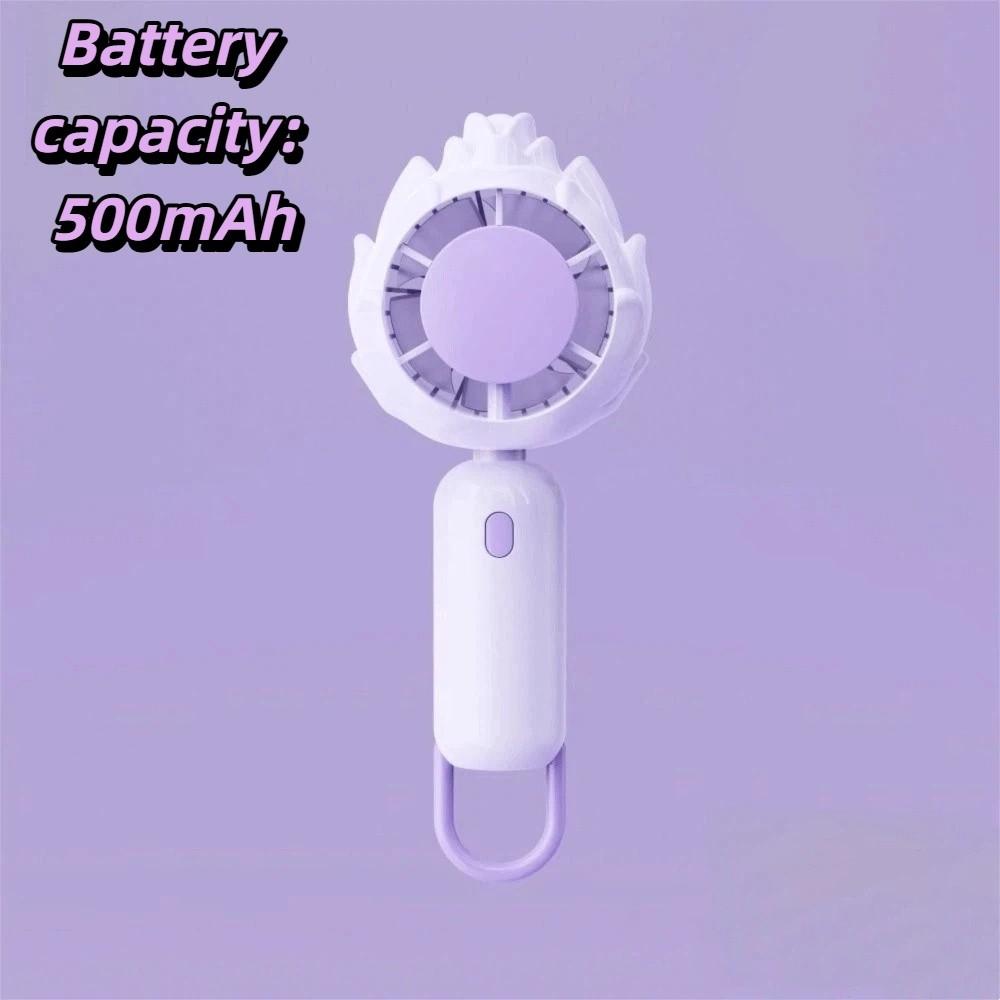 High Speed USB Rechargeable Hand Fan USB Rechargeable Compact High Speed Hand Fan Portable Turbo Mini Fan for 3.7V500mAh Home