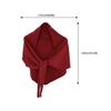 Versatiles Knitted Shawl Light weight Capes Fashionable Breathable Ponchos Warm Winter Accessory