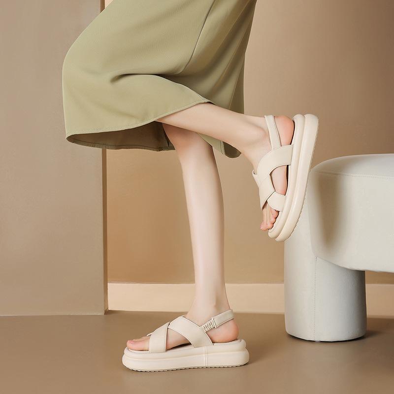 Strictly Selected Augustine Sandals Women's New Summer Wear In 2025 Sports and Leisure Soft-soled Women's Platform Slippers