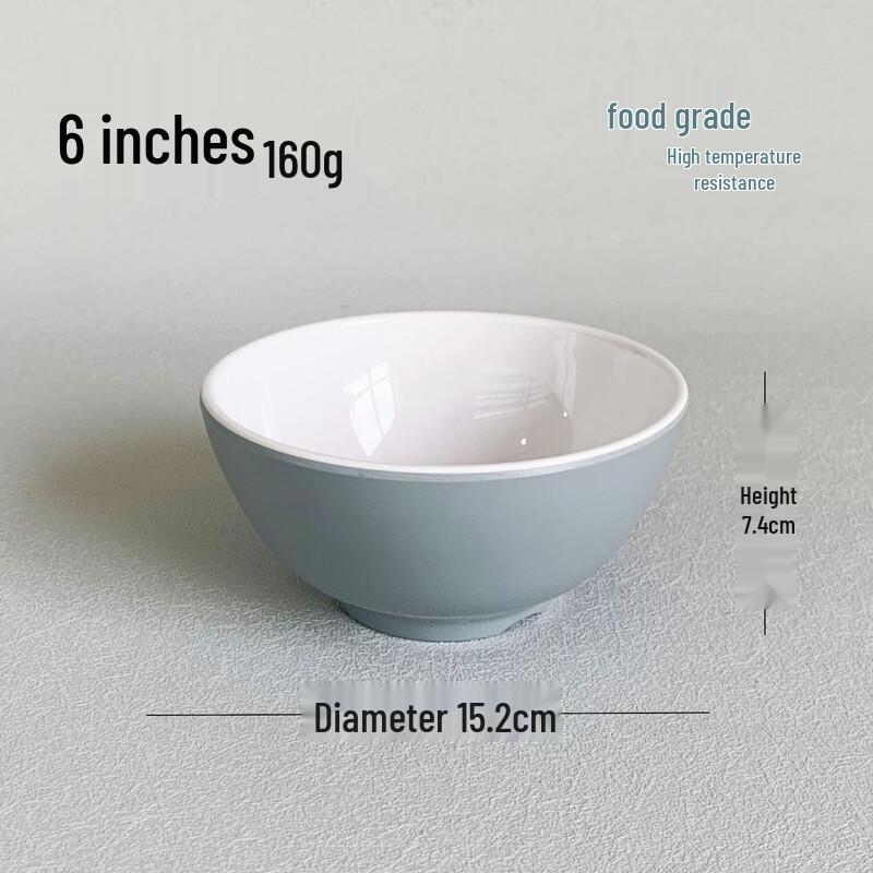 Food-Grade Melamine Round Dining Bowl