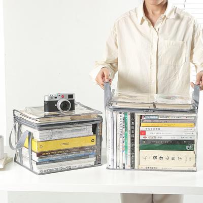 Boeken opbergdoos Grote capaciteit Studentenboek Oefenboek opbergtas Studentenhuis Draagbare boeken organizer box
