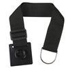 Black Woven Cello Anti-slip Mat with Sponge Pad and Strap Accessories