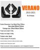 Buick Verano 2015-2021 Tire Mud Flaps: Leather Cross-Border Modification