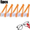 10pcs Fun Creative Multifunctional Glasses Cleaning Rub Eyeglass Sunglasses Spectacles Microfiber Cleaning Brushes Wiping Tools