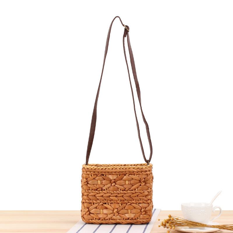 

Straw Woven Shoulder Bags For Women, Summer Beach Crossbody Bag Bohemian Style Ladies Shoulder Bag Travel Shopping верблюд