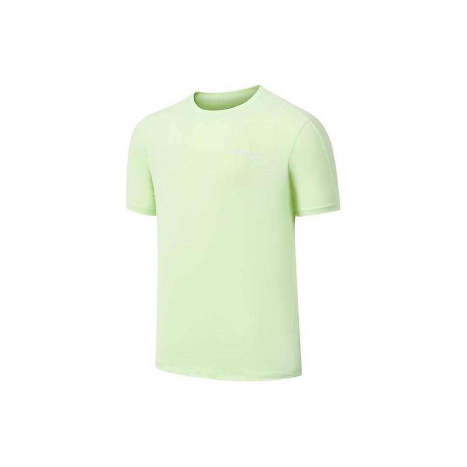 Saucony T Shirts Men's Crew Neck Moderate SC2239038-BL85
