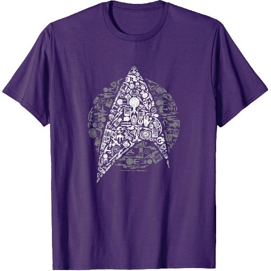 Star Trek: The Original Series Iconic Mashup T-Shirt