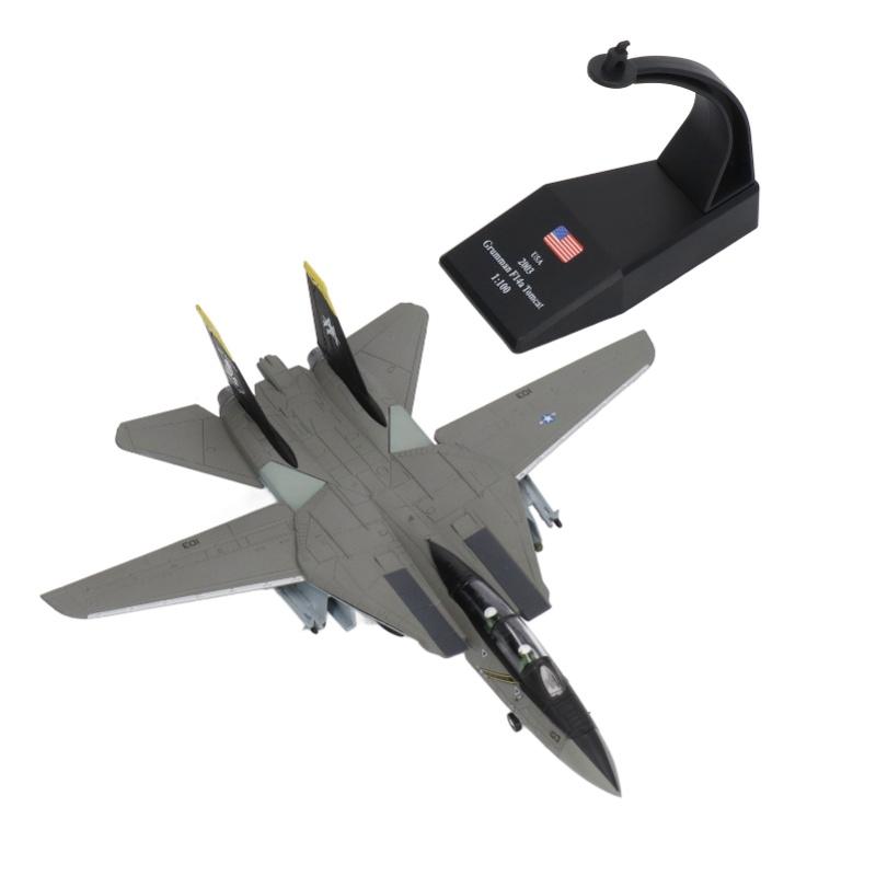 1:100 Fighter Aircraft Model Alloy Simulation Clear Printing Perfect Engraved Lines Fighter Plane Model With Stable Base серый