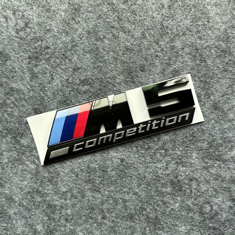 3D ABS Car Letters Logo Badge Sport Stickers Car Rear Trunk Emblem For BMW X1 X2 X3 X4 X5 X6 X7 M1 M2 M3 M4 M5 M6 M7 Competition