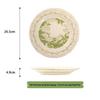 Europäische Maiglöckchen Keramik Flache Teller, Set von 5