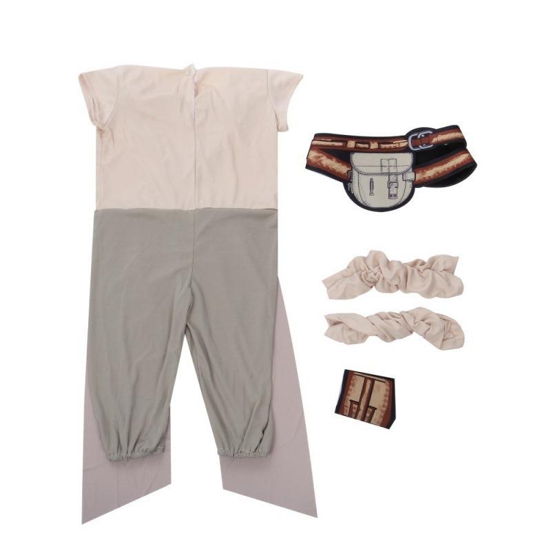 Star Wars The Force Awakens Rey Girl Classic Movie Character Ka Wah Games Plays Halloween Costume