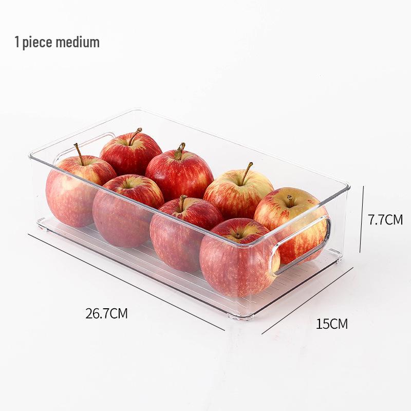 Klare PET-Kühlschrank-Aufbewahrungsbox für Obst & Gemüse