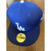 Used NEW ERA 59FIFTY Los Angeles Dodgers Cap Blue 7 5/8