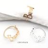 12Pcs Bismillah Napkin Rings Gold Alloy Letter Napkin Holder Muslim Islamic Ramadan Kareem Party Decor Eid Mubarak Gifts