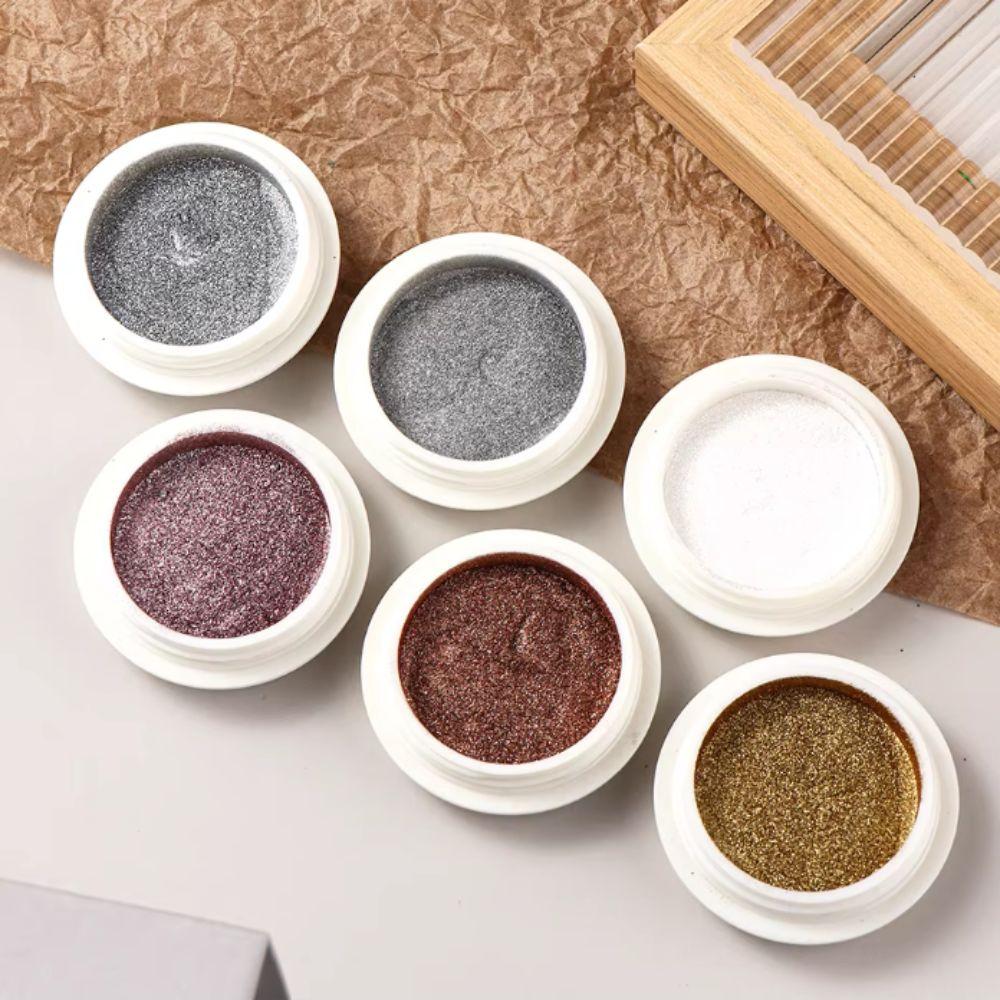 Gold Silver Mirror Nail Powder Rubbing Pigment Nail Art Decoration  Home Nail Design
