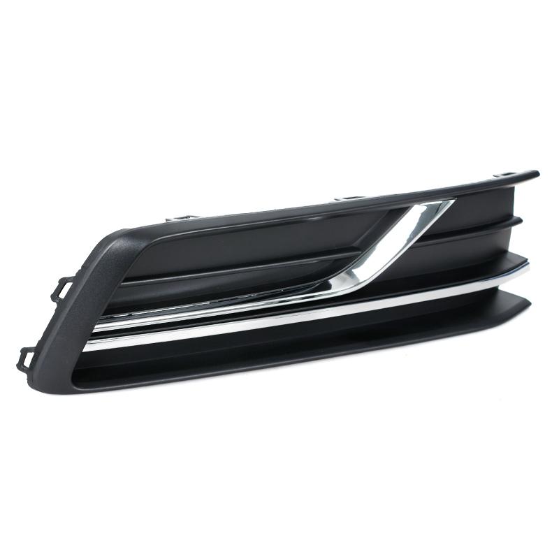 For Volkswagen VW Passat 2016 2017 2018 2019 Fog Light Frame With Electroplated Trim Fog Light Grille Without Fog Lamp Hole