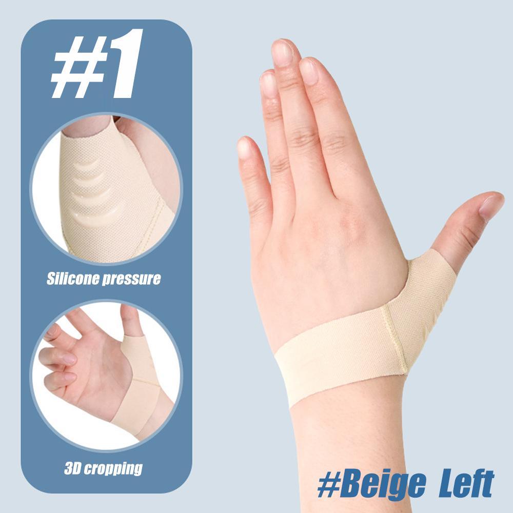 

1Pcs Elastic Thumb Support Brace Soft Compression Sleeve For Pain Relief Joint Tendonitis Sports Injury Protection M
