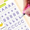 4 Stück Magisches gerilltes Schreibübungsheft Kalligrafie-Übungsbuch Für Vorschulkinder Schreibfähigkeiten Üben
