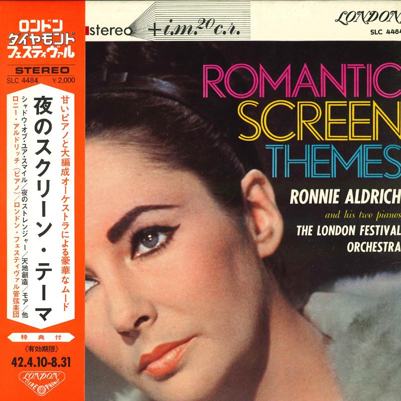 

LP Record RONNIE ALDRICH LONDON FESTIVAL ORC Night screen theme SLC4484 LONDON STEREO P 1967 Japan Soundtracks Musicals Used