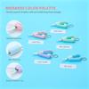 Creative Mini Portable Folding Scissors Morandi Simple Paper-Cutting Art Tool Stationary Scissors Office School Supplies