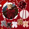 Christmas Decorations Sequin Bow Pendants Christmas Tree Decoration Bow Pendants Wedding Arrangements