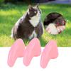 100 Stück   Haustier Katze Weiche PVC-Nagelabdeckung   Kralle   Wrap Pflegezubehör (Hellrosa XS)
