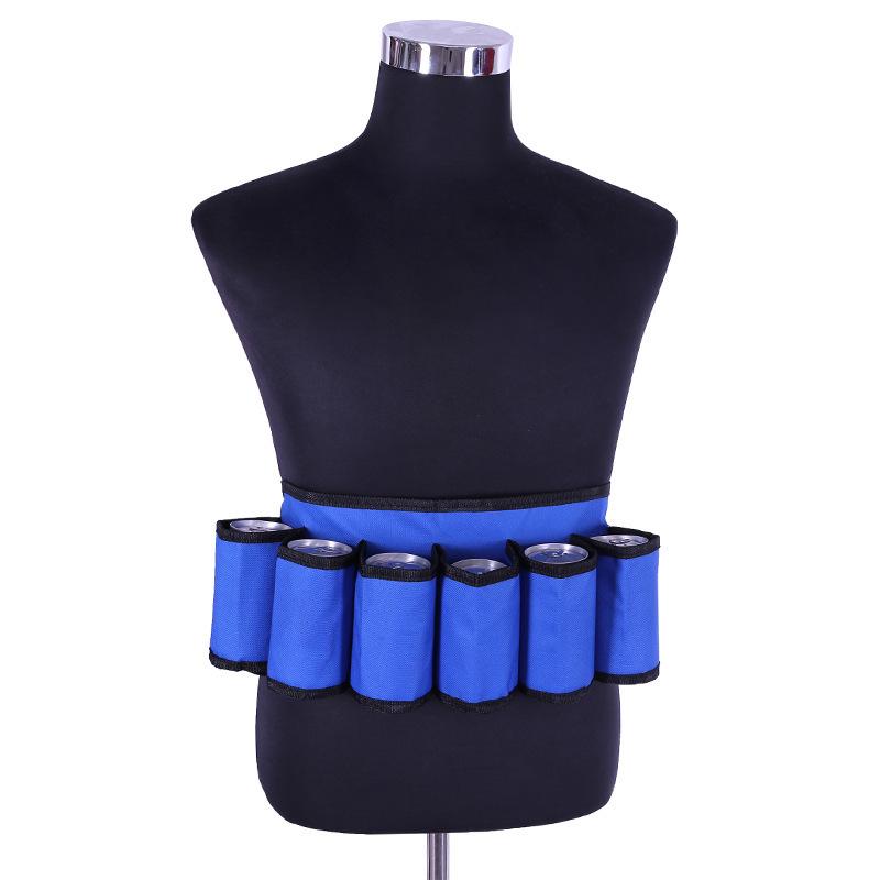 Outdoor Beverage Waist Bag - Holds 6 Cans
