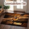 Custom Rug Hull FC Pattern Print Name Text Soft Non‑Slip Floor Carpet for Home Indoor Decoration
