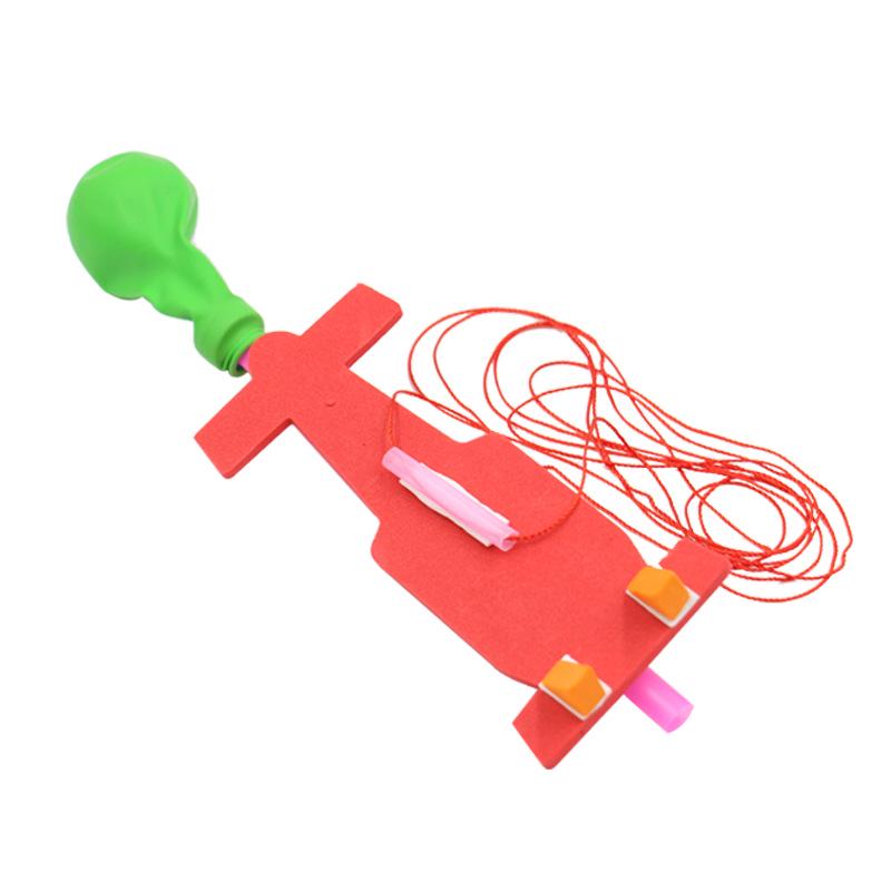 DIY Balloon-Powered Rocket Science Experiment Kit for Students 19x7 cm