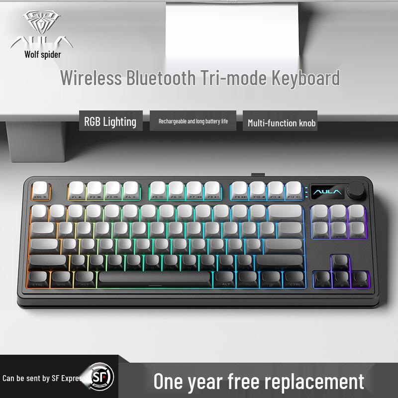 Tarantula S99 Wireless Tri-Mode RGB Bluetooth Mechanical Keyboard for Gaming & Office.