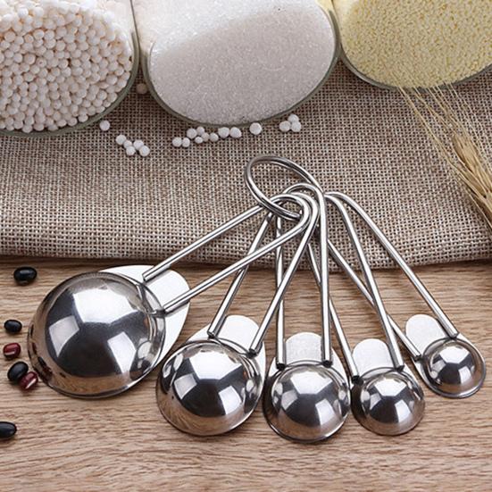 Yousheng 1 Set  Measure Scoop Accurate Widely Applied Reusable Engraved Marking Measuring Scoop for Ingredients