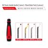 Plastic Handle Deburring Scraper Tool with Stainless Steel BS1010 Chamfering Blade 1018