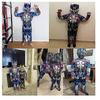 Disguise Optimus Prime Costume Muscle Transformer Costumes for Boys Padded Character Jumpsuit