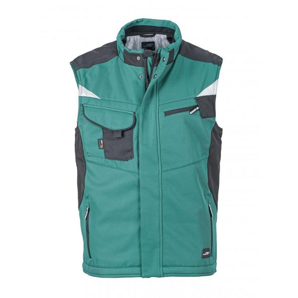 James and Nicholson Unisex Adult Craftsmen Strong Softshell Gilet